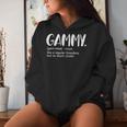 Gammy For Mother's Day Idea For Grandma Gammy Women Hoodie Gifts for Her Gammy For Mother's Day Idea For Grandma Gammy Women Hoodie Gifts for Her