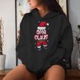 Grandma Claus Christmas Family Partner Look Santa Claus Kapuzenpullover für Damen Geschenke für Sie