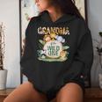 Grandma Of The Wild One 1St Birthday Safari Family Matching Women Hoodie Gifts for Her