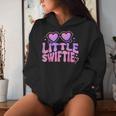 Groovy Pink Little Taylor First Name Personalized Birthday Women Hoodie Gifts for Her