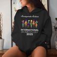 Iwd Día Internacional De La 2025 Accelerate Action Womens Sudadera con capucha para mujer Regalos para ella