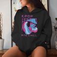 Korean K-Pop And Chill Girl Kapuzenpullover für Damen Geschenke für Sie