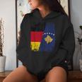 Kosovo Germany Flag Children Kosovo Kapuzenpullover für Damen Geschenke für Sie