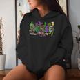 Mardi Gras Nurse Carnival Parade Icu Rn Nursing School Women Women Hoodie Gifts for Her
