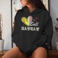 Mawmaw Of Both Baseball Softball Mother's Day For Family Women Hoodie Gifts for Her