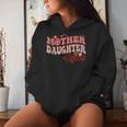 Mother Daughter Squad Matching Mom Groovy Women Hoodie Gifts for Her