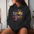 Nette Süßigkeiten Liebe Mädchen Süßigkeiten Süßigkeiten Kapuzenpullover für Damen Geschenke für Sie
