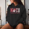 Nicu Nurse Tiny Humans Stole My Heart Valentine's Day Women Hoodie Gifts for Her