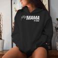 Pit Crew Mama Race Birthday Matching Family Racing Mama Sudadera con capucha para mujer Regalos para ella