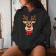 Reindeer Christmas Jumper Christmas Jumper Women's Kapuzenpullover für Damen Geschenke für Sie