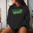 Respect Your Mother Awesome Earth Day Globe Graphic Women Hoodie Gifts for Her Respect Your Mother Awesome Earth Day Globe Graphic Women Hoodie Gifts for Her