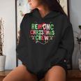 Retro Hemonc Christmas Crew Hematology Oncology Nurse Xmas Women Hoodie Gifts for Her Retro Hemonc Christmas Crew Hematology Oncology Nurse Xmas Women Hoodie Gifts for Her