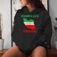 Rise With The Of Iran Life Freedom Mahsaamini Kapuzenpullover für Damen Geschenke für Sie