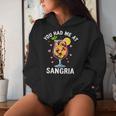 You Had Me At Sangria Wine Lover Drink Kapuzenpullover für Damen Geschenke für Sie