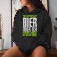 She Hat Gesagt Bier Or Ich Sometimesermisse Ich Sie Kapuzenpullover für Damen Geschenke für Sie