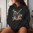 Taylor Primer Nombre I Love Taylor Girls Groovy Birthday Y2k Sudadera con capucha para mujer Regalos para ella