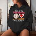 That's My Grandson Out There Baseball Mother's Day Grandma Women Hoodie Gifts for Her That's My Grandson Out There Baseball Mother's Day Grandma Women Hoodie Gifts for Her