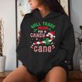Will Trade Mom For Candy Cane Christmas Holiday Boys Girls Women's Hoodie Gifts for Her