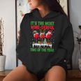 The Most Wine Derful Time Of The Year Christmas Women's Kapuzenpullover für Damen Geschenke für Sie