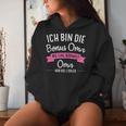 Women's Ich Bin Die Bonus Grandma Bonus Grandma Family Kapuzenpullover für Damen Geschenke für Sie