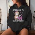 Women's Ich Hass Es Mit 60 So Gut Aussehen 60Th Birthday Sloth Kapuzenpullover für Damen Geschenke für Sie