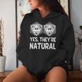 Yes Are Natural Juego De Rol De Humor De Cuello Sudadera con capucha para mujer Regalos para ella