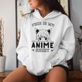 This Is My Anime Camisa Linda Kawaii Anime Merch Anime Girl Sudadera con capucha para mujer Regalos para ella