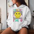 Bruh I'm 9 Groovy 9Th Birthday 9 Years Old Girls Boys Women Hoodie Gifts for Her
