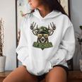 Bucked' 100 Days Of School Deer Student Boys Girls 100Th Day Women Hoodie Gifts for Her