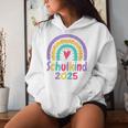 Children's School Child 2025 Girls' Rainbow School 2025 Girls' Kapuzenpullover für Damen Geschenke für Sie