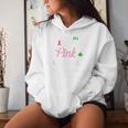 Costume Aka Pink Goes Red For Heart Health Awareness Women Hoodie Gifts for Her