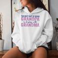 La Mejor Parte De Ser Abuelo Es Dormir Con La Abuela Sudadera con capucha para mujer Regalos para ella