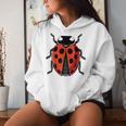 Ladybug Adult Children Ladybird Costume Red Kapuzenpullover für Damen Geschenke für Sie