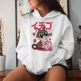 Niños Kawaii Cute Japanese Cat Strawberry Milk Anime For Girls Sudadera con capucha para mujer Regalos para ella