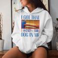 Retrointage I Got-That Dog In Me Hotdog Women's Kapuzenpullover für Damen Geschenke für Sie