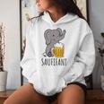 Saufifant Beer Drinker Saufen Party Saying Kapuzenpullover für Damen Geschenke für Sie