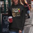 100 Days Of Coffee Chaos 100Th Day Of School Teachers Women Hoodie Personalized Gifts
