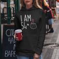 I Am 54 Plus 1 Middle Finger 55Th Women's Birthday Kapuzenpullover für Damen Lustige Geschenke