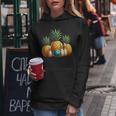 Ananas Bowling Kapuzenpullover für Damen Lustige Geschenke