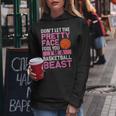Basketball Beast N Girl Basketball Lover Sports Women Hoodie Funny Gifts