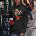 Cat Mom Elf Outfit Christmas Family Christmas Kapuzenpullover für Damen Lustige Geschenke