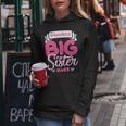 Only Child Big Sister 2025 Cute Promoted To Big Sister 2025 Women Hoodie Funny Gifts