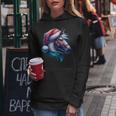 Christmas Horse Family Cute Children's Santa Claus Kapuzenpullover für Damen Lustige Geschenke