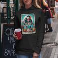 Cool Mama Club Tarot Card Skeleton Halloween Women Hoodie Personalized Gifts