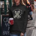 Cute Cat Rage Consumes Me Sarcastic Kitten Flower Women Hoodie Funny Gifts