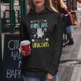 Cute Women's Gym Unicorn Rat Workout Cardio Fitness Sin Mangas Sudadera con capucha para mujer Regalos divertidos