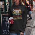 Dinosaur Gram-Gram Saurus Vintage Mother's Day Women Hoodie Funny Gifts