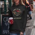 First Of All I'm A Delight Sarcastic Raccoon Lover Women Hoodie Funny Gifts