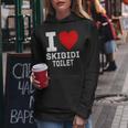 Meme Lover I Heart Skibidi Toilet For And Women Women Hoodie Personalized Gifts