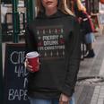 Ugly Christmas Drinking Merry Drunk I'm Christma Kapuzenpullover für Damen Lustige Geschenke